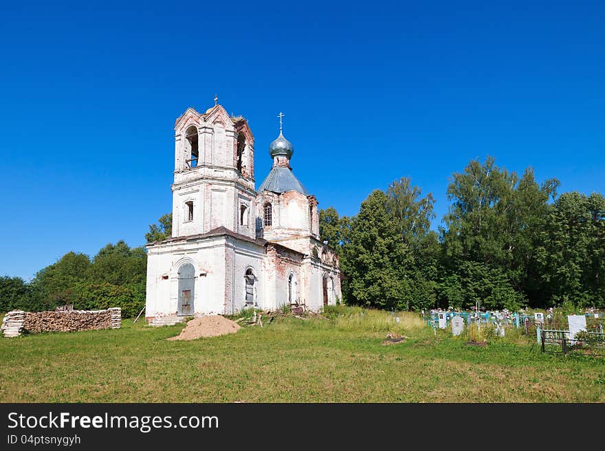 Old Orthodox Church next to the cemetery.