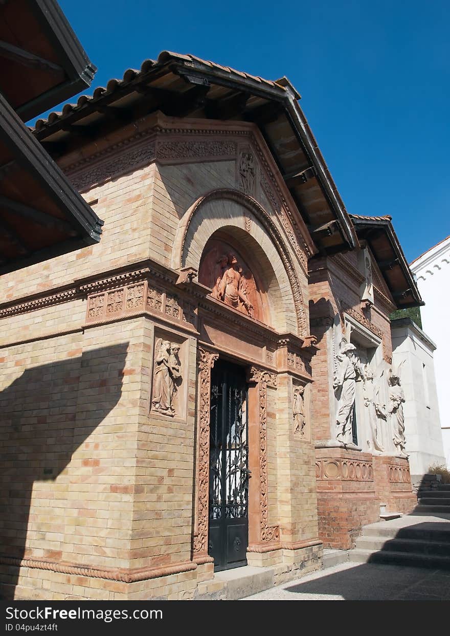 Architecture of the Italian cemetery. Architecture of the Italian cemetery