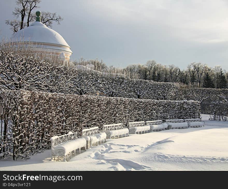 Tsarskoye Selo - famous park of Saint-Petersburg. Tsarskoye Selo - famous park of Saint-Petersburg