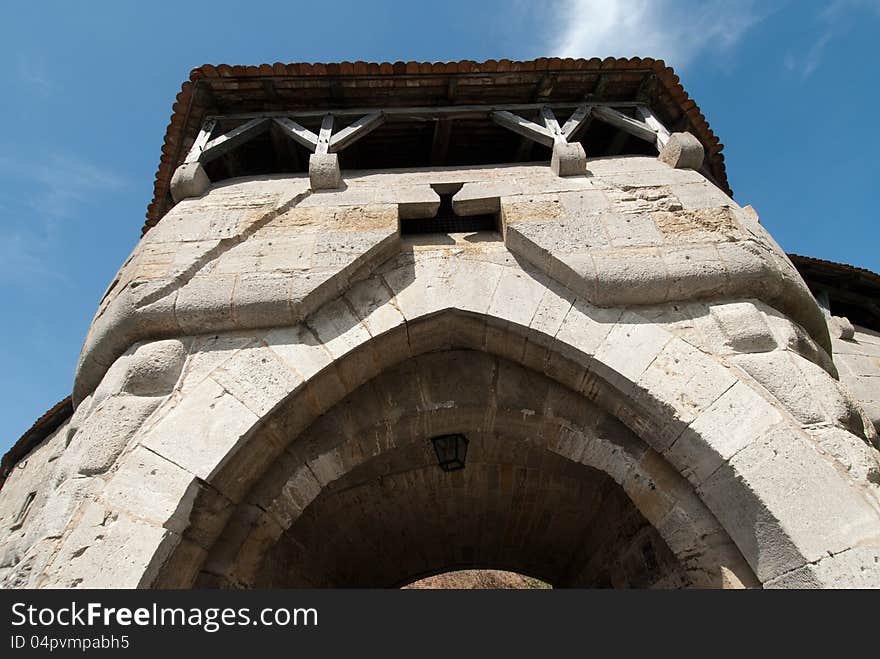 Medieval tower in Rothenburg