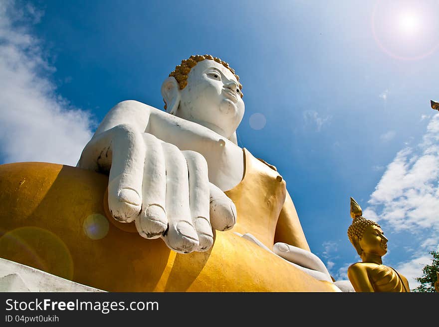 A biggest Buddha in Thailand