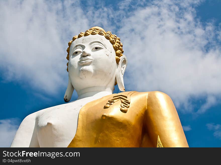 A biggest Buddha in Thailand