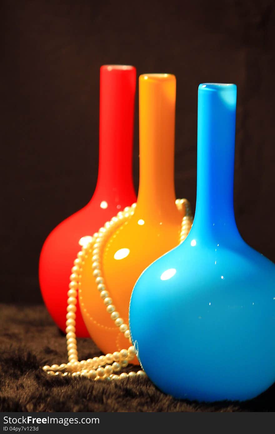 Set Of Ceramic Vases