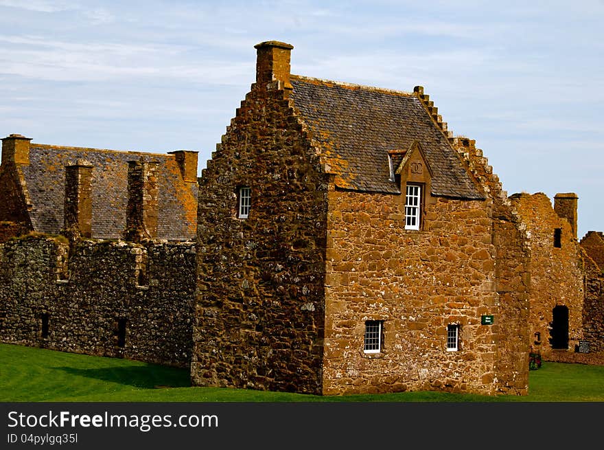 Silver House,Dunnottar Castle, Stonehaven, Scotland, U.K