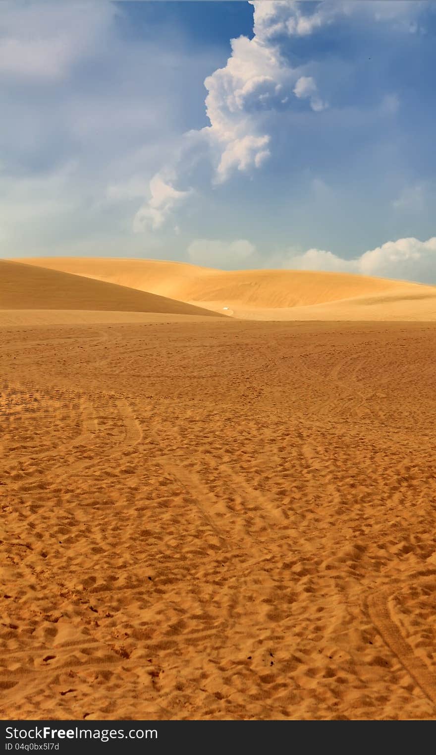 This is photo of sand dunes. This is photo of sand dunes