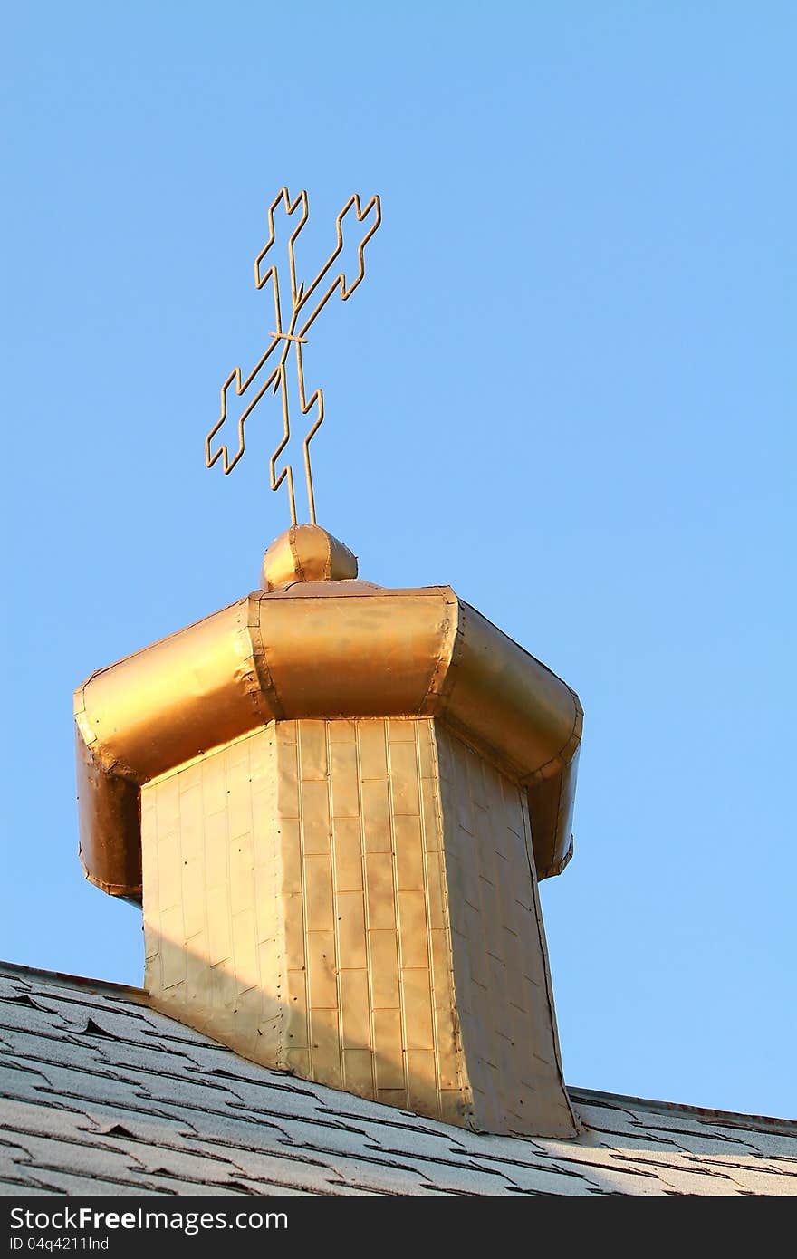 Old Church With Cross