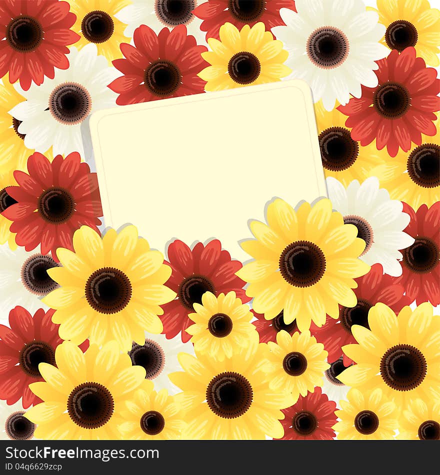 Flower card