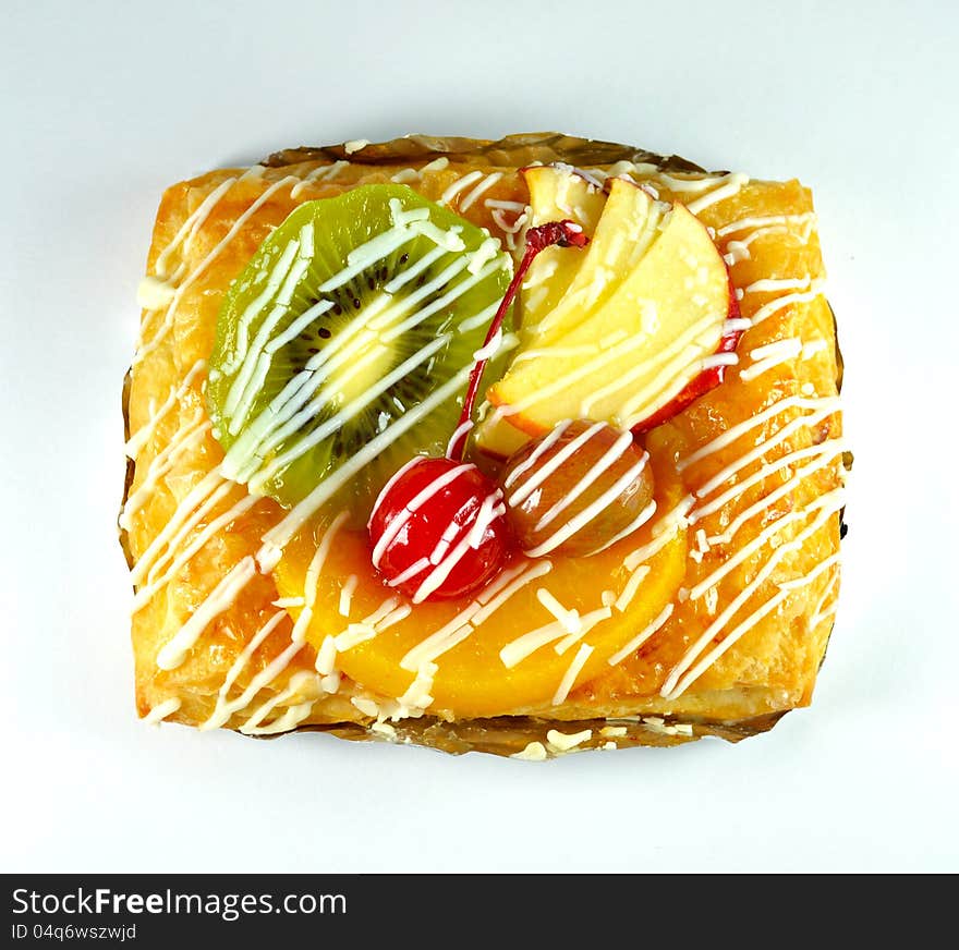 Sweet fruit danish