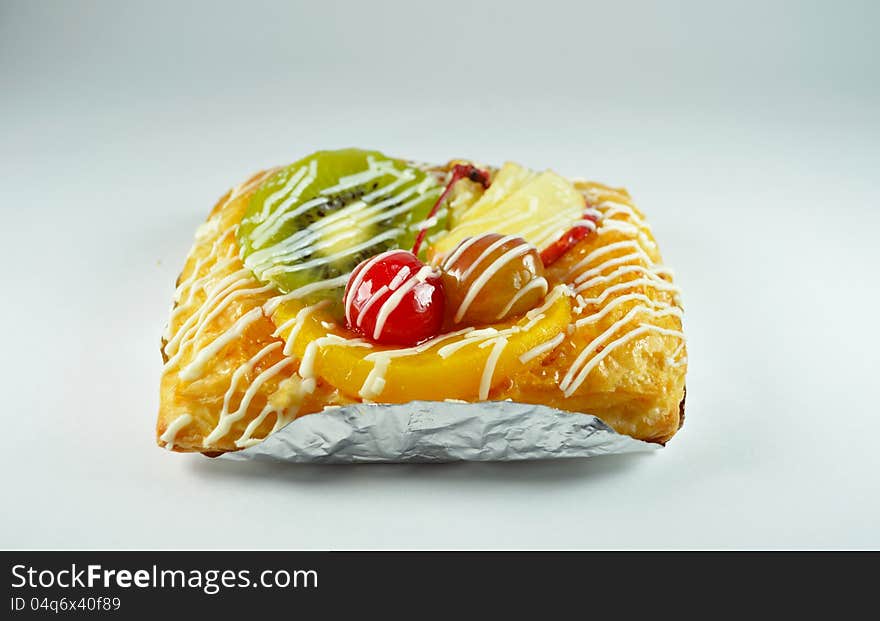 Sweet fruit danish