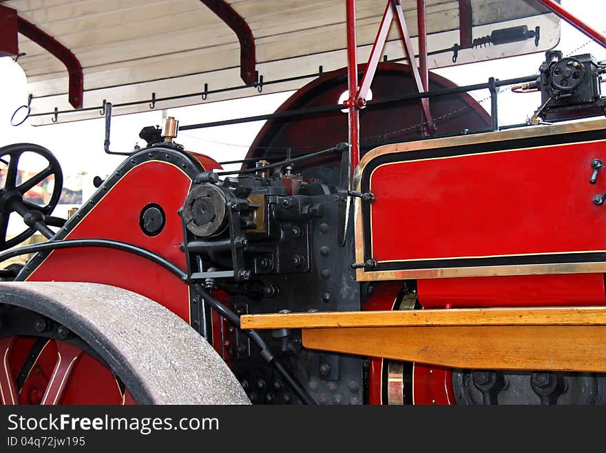 Some of the Workings and Controls of a Traction Engine.