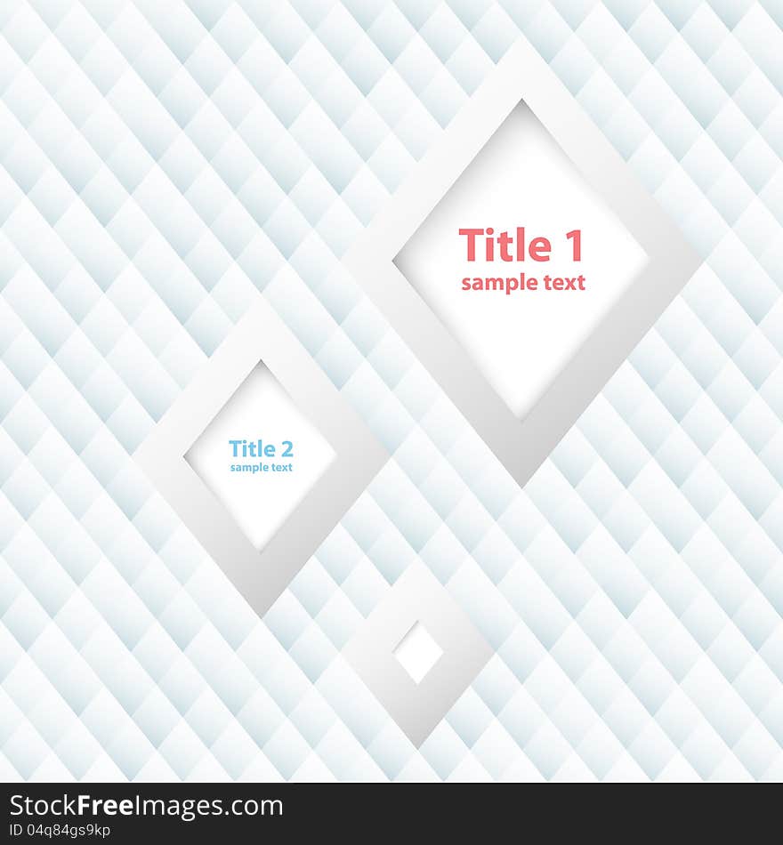 Rhombus technology background. EPS 10 abstract vector illustration. Used effect transparency layers of shadows and elements. Rhombus technology background. EPS 10 abstract vector illustration. Used effect transparency layers of shadows and elements