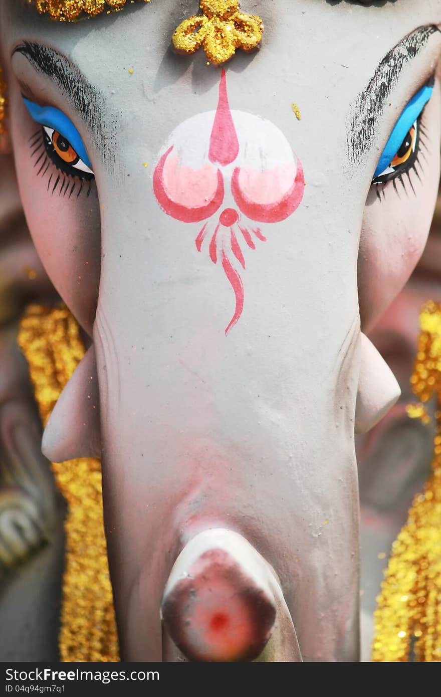 Ganesh chaturthi festival in hyderabad, India