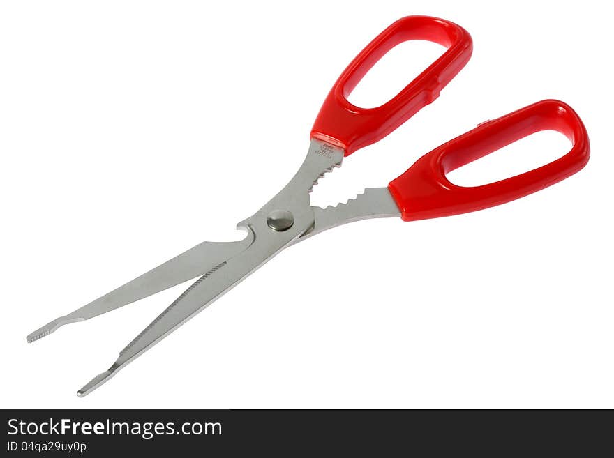 General purpose scissor &x28;red&x29