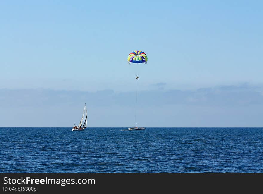 Marine Parachute Amusement