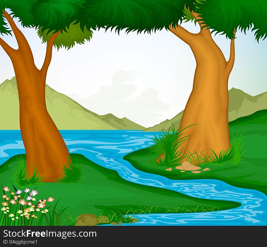 Tree and nature background