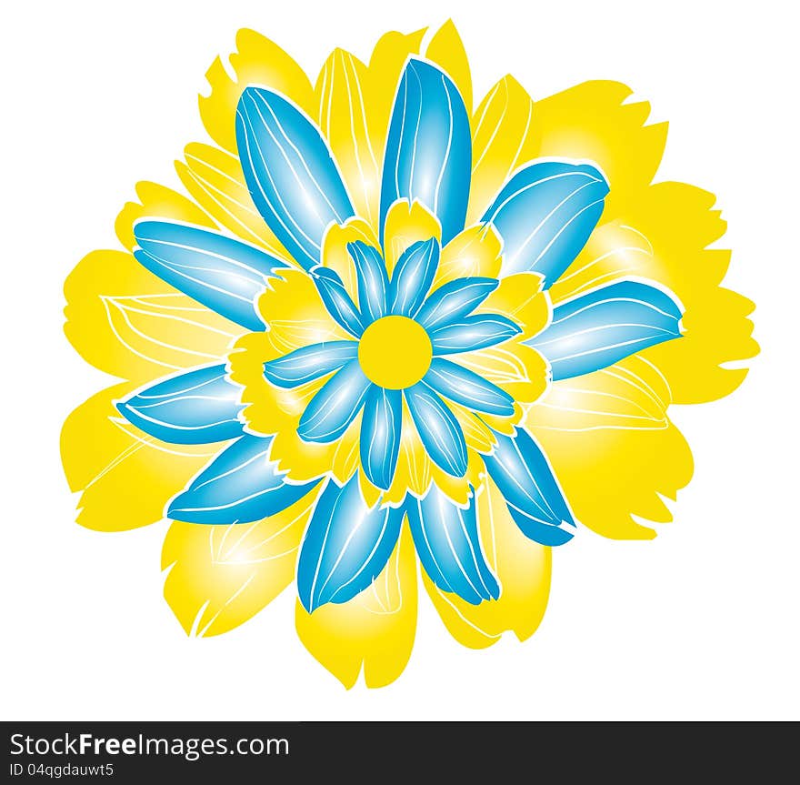 Yellow Natural Flower for Pattern Design. Yellow Natural Flower for Pattern Design