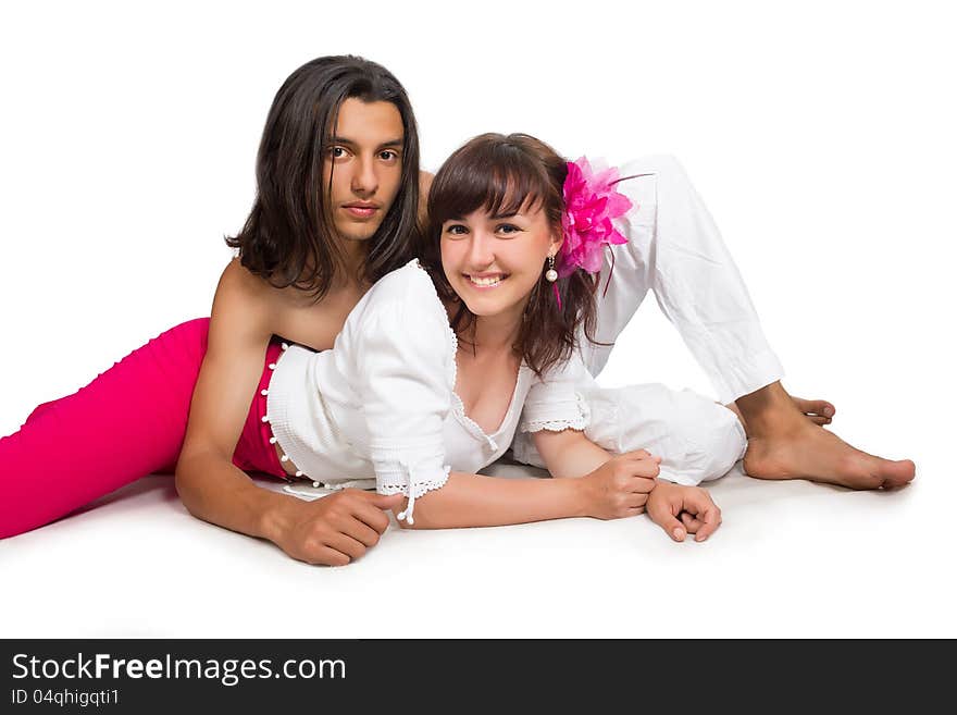 Portrait of a young and happy couples,. Portrait of a young and happy couples,