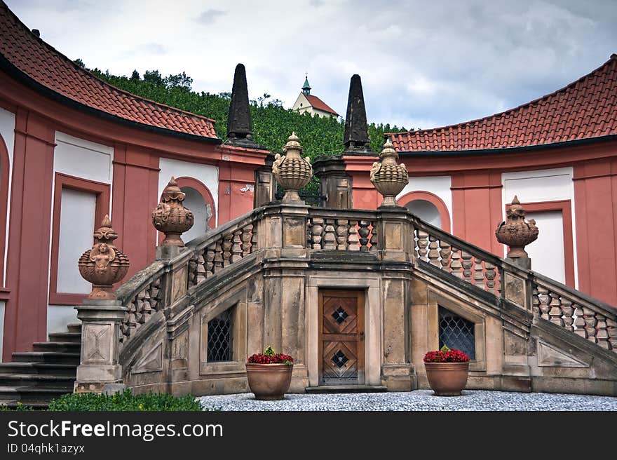 Castle Troja in Prague, Bohemia, Czech Republic. Castle Troja in Prague, Bohemia, Czech Republic