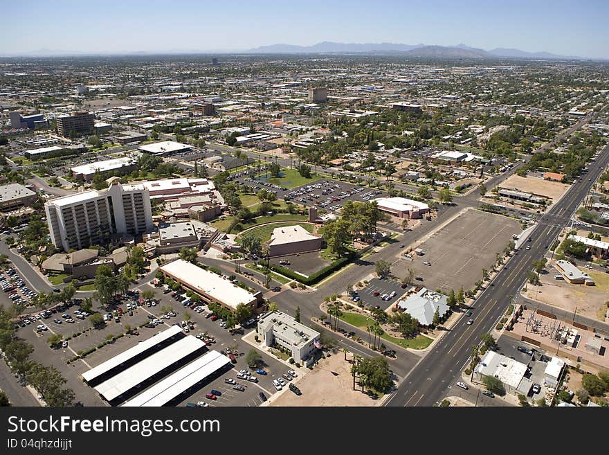 Convention Center, Amphitheater and accommodations in downtown Mesa, Arizona. Convention Center, Amphitheater and accommodations in downtown Mesa, Arizona