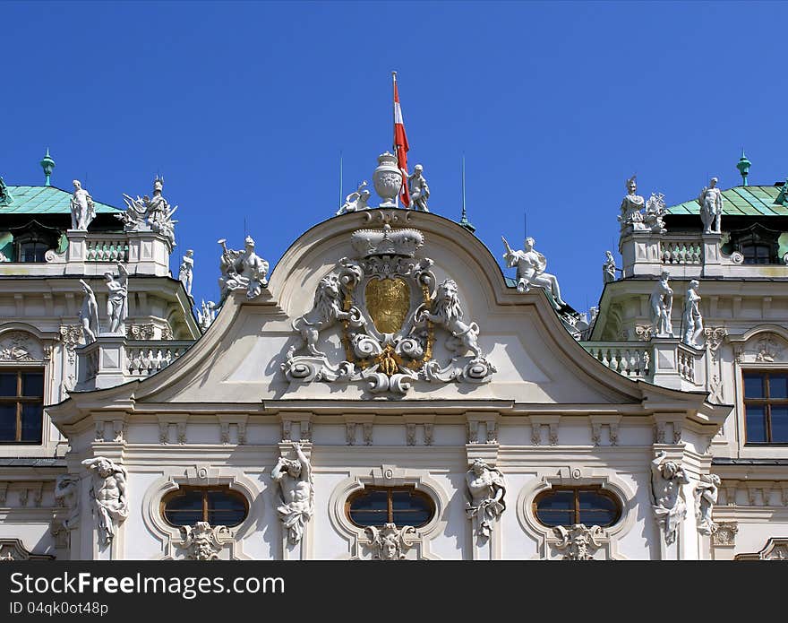 Belvedere Palace FaÃ§ade Detail