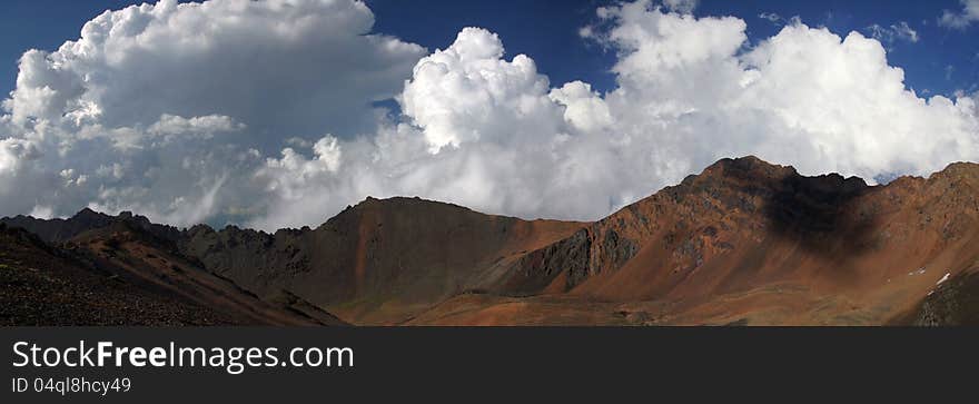 Caucasus Mountains. Panorama.