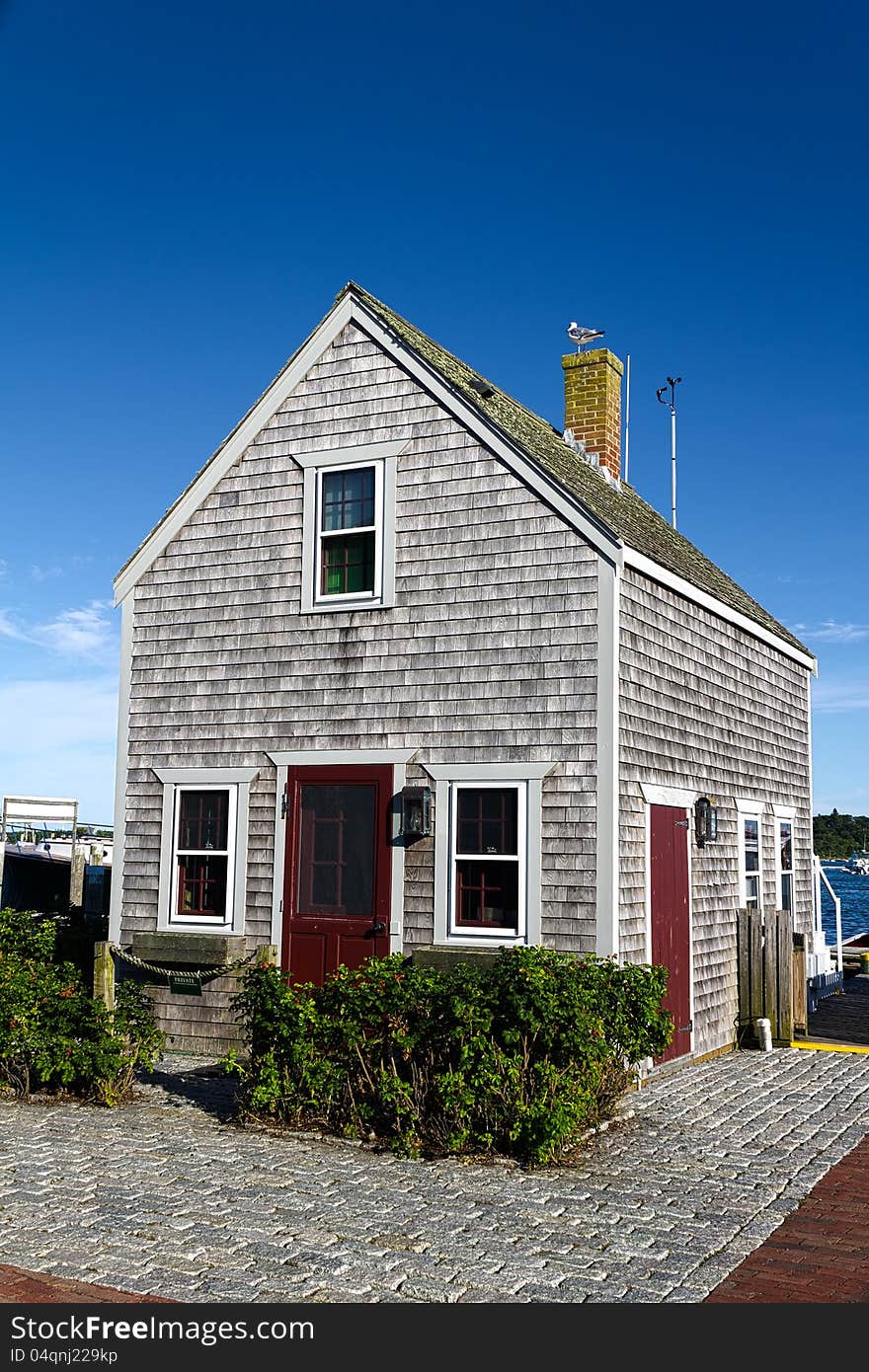 House near the pier in Edgartown