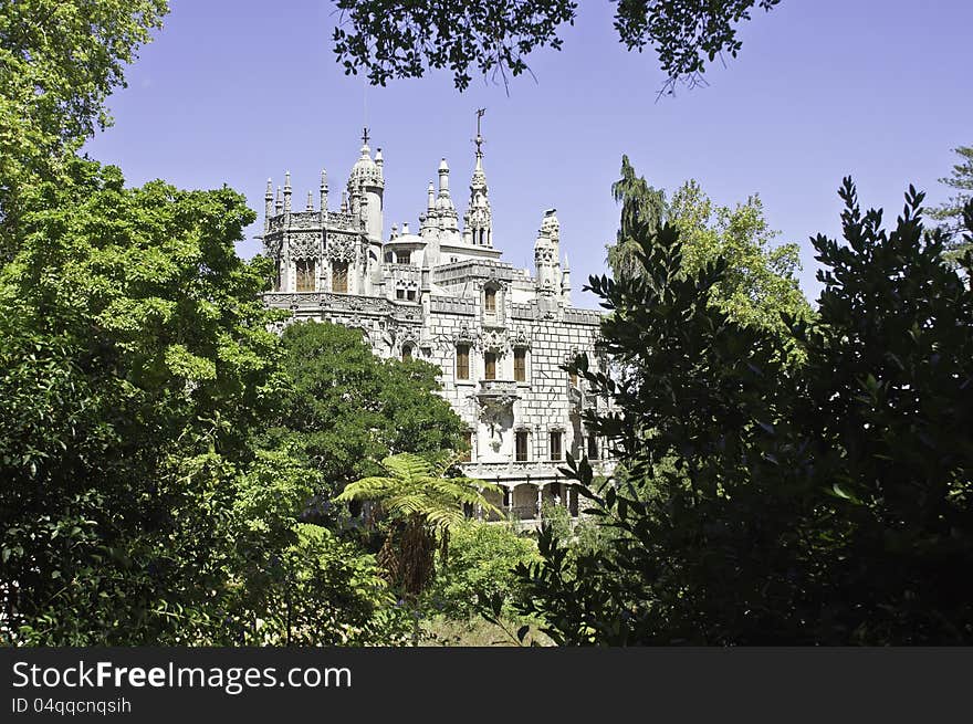 Regaleira Palace In Sintra Portugal