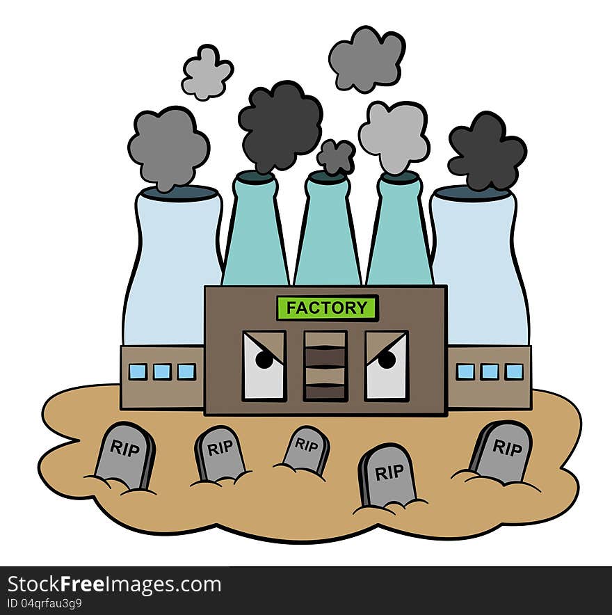 Pollution factory