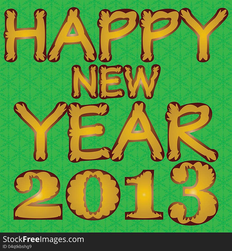 Happy new year 2013.eps10