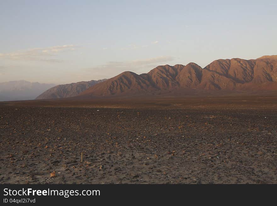 Nasca mountains