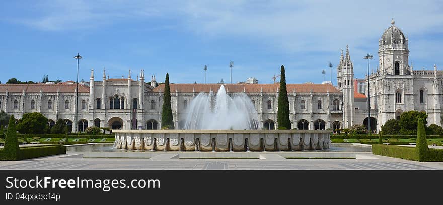 Panorama Of Mosteiro Dos Jeronimos