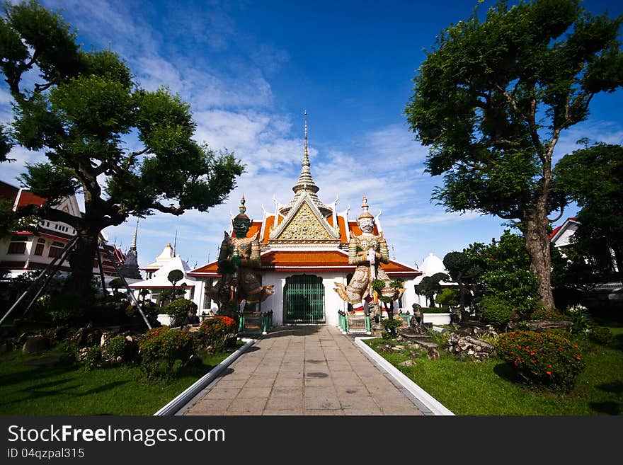 Wat Arun at the Bangkok