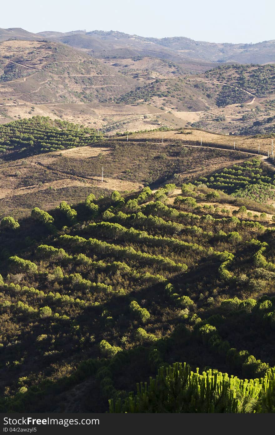 Algarve mountain range