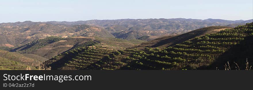 Algarve mountain range