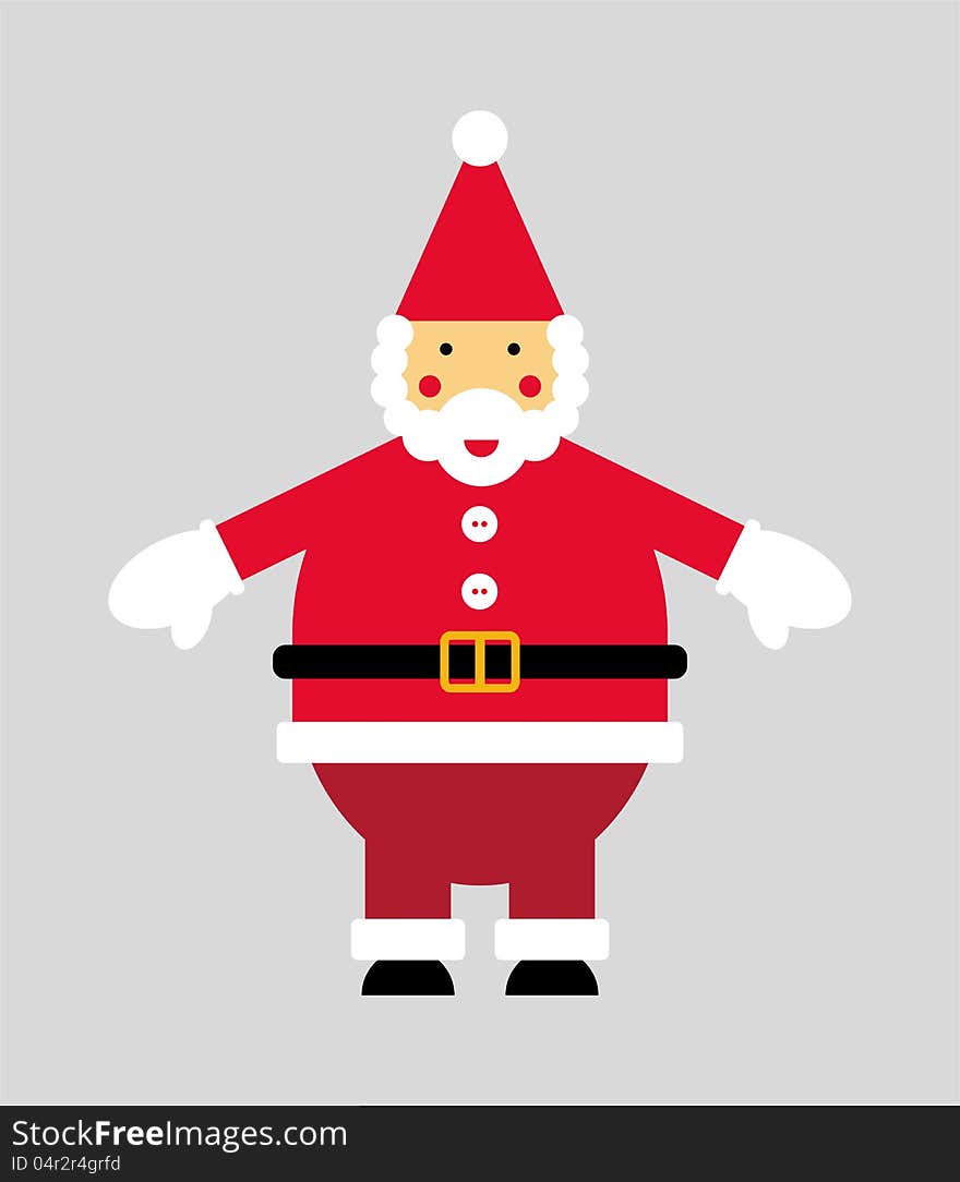 Vectorized Santa Claus