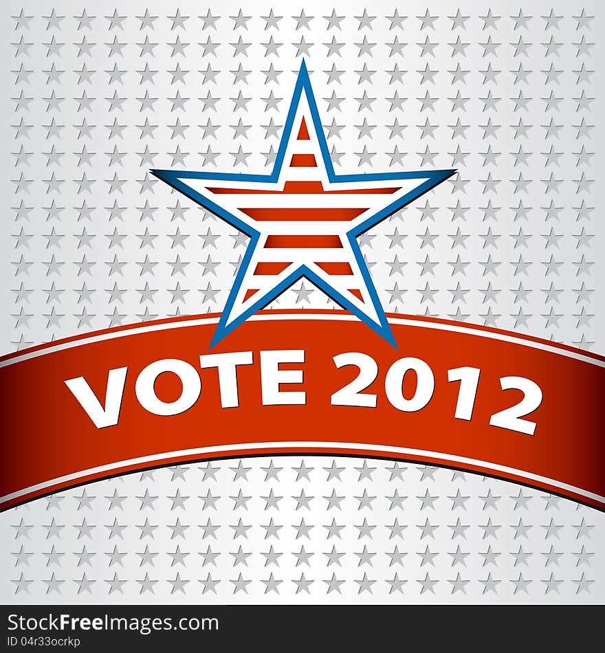 Vote for America - election poster