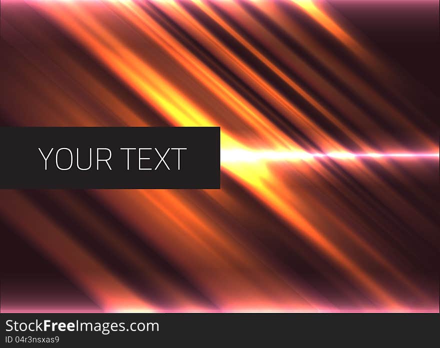 Colorful abstract dark fiery background