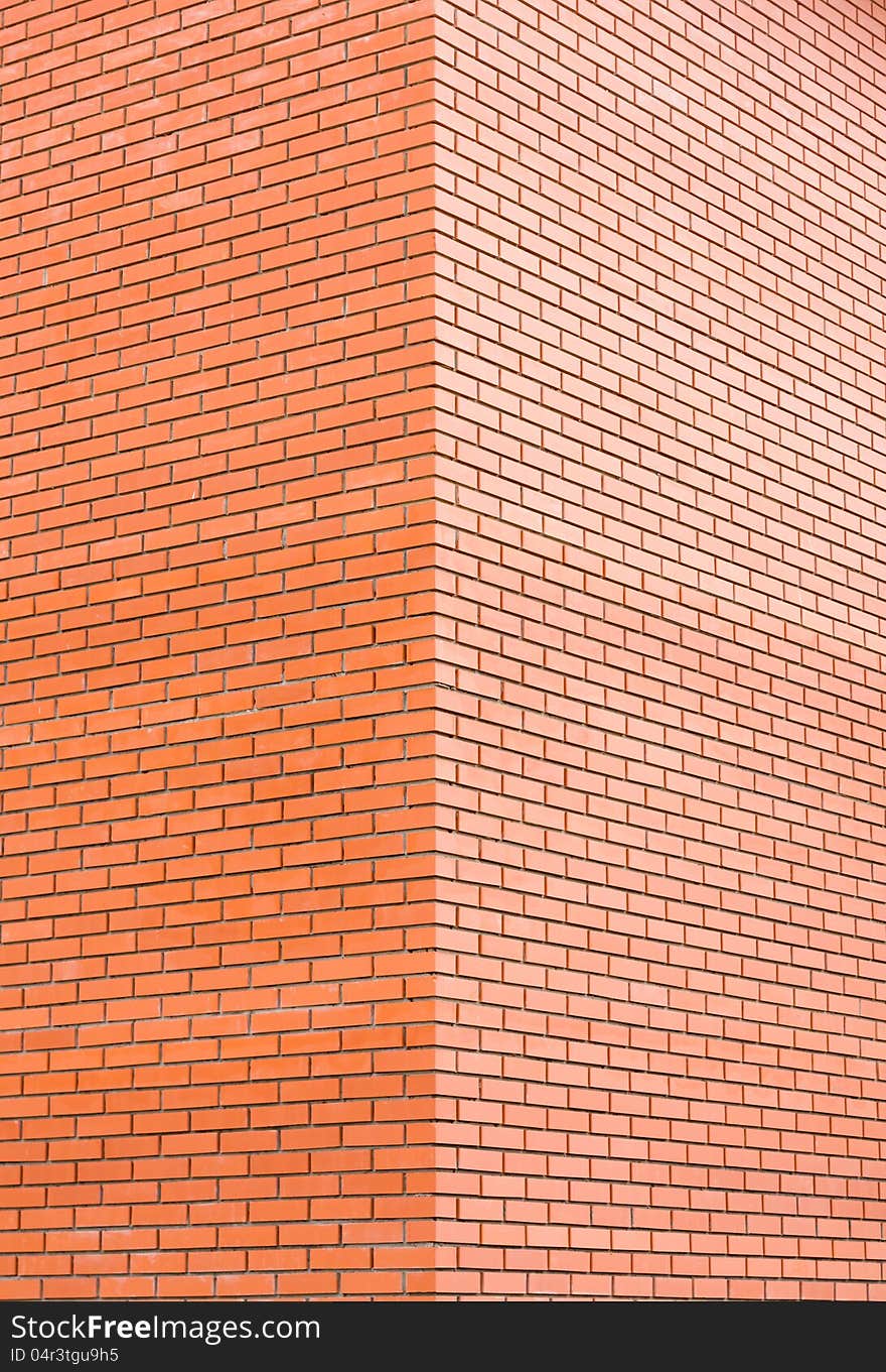 Brick corner