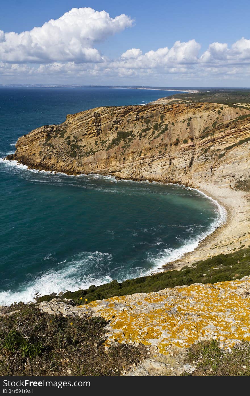 Landscape near Cape Espichel