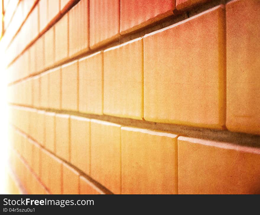 Grunge Brick Wall Background