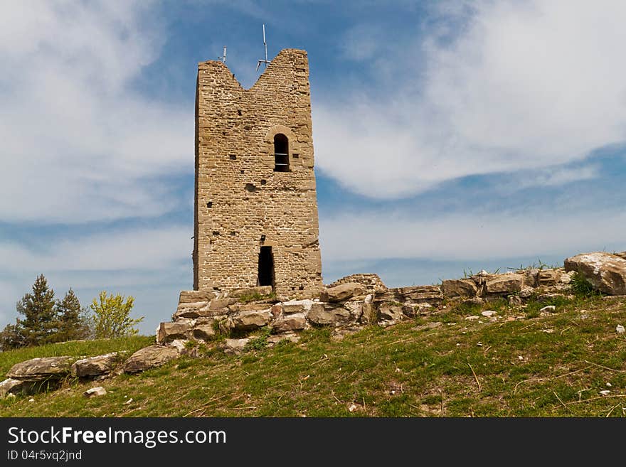 Ruined tower