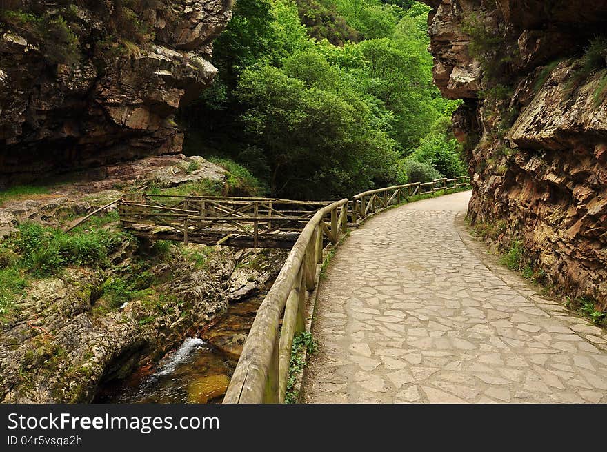 Asturias, Spain: Mountain Path