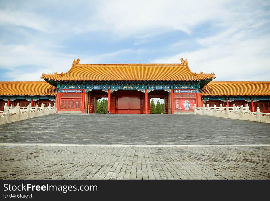 Gate of the Forbidden City.