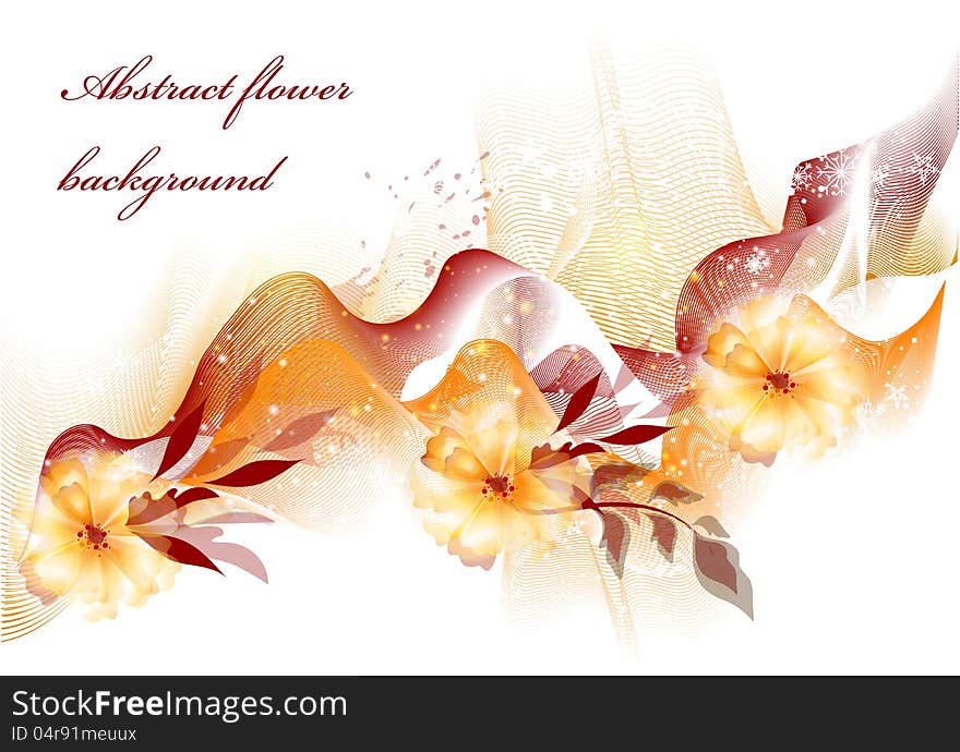 Abstract flower backdrop
Abstract flower background with space for text