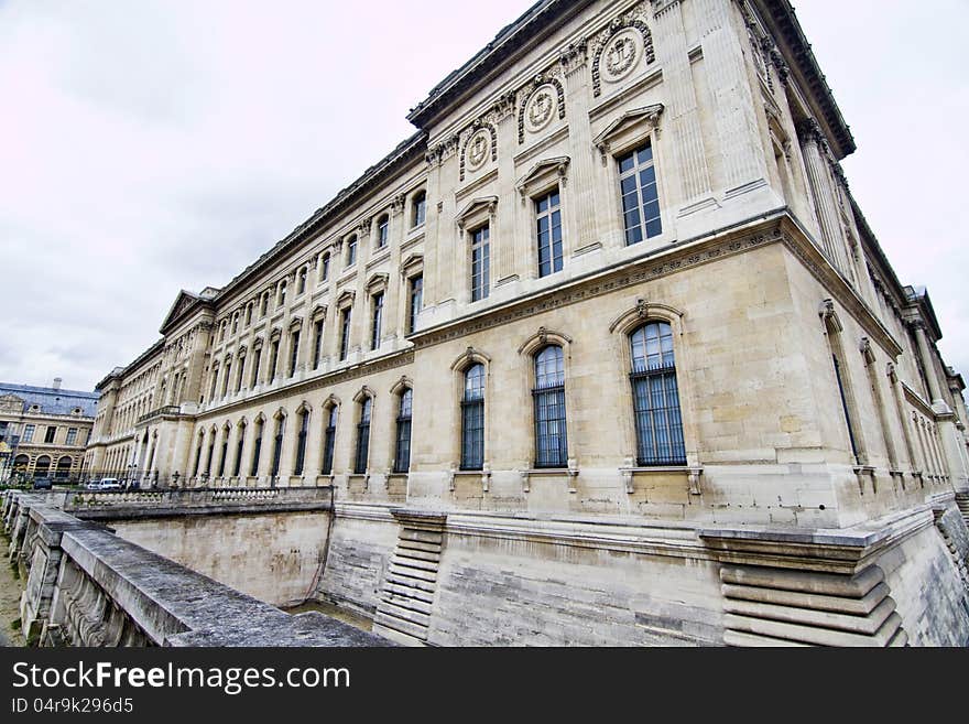 Museum of the Louvre in Paris, France