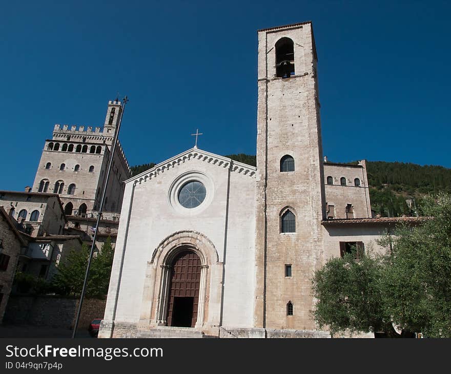 San Giovanni Church in Gubbio-Italy