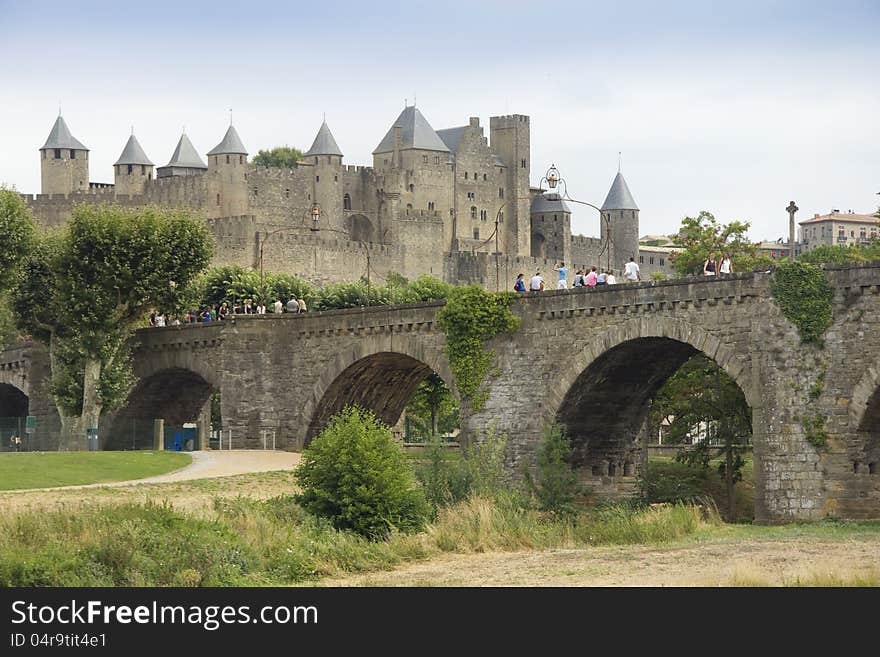 Bridge At Carcassonne