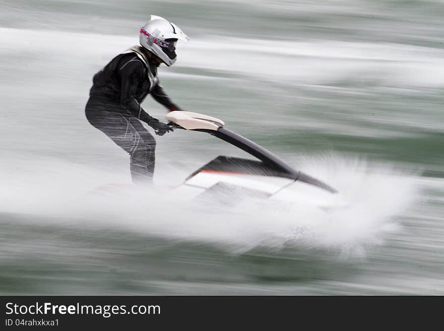 Jet boat racing