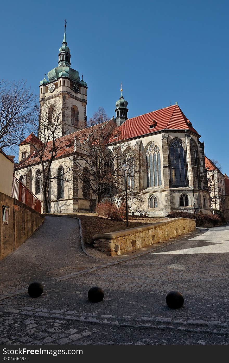 Church In Melnik, Czech Republik