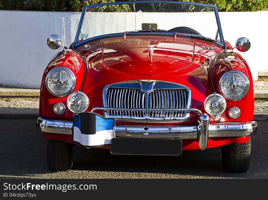 Vintage car detail